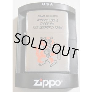 画像: ★虎 タイガー！復刻オールドデザイン ADAM JOHNSON ２００４年 USA  ZIPPO！新品