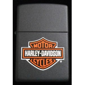 画像: ★USA限定セット！HARLEY-DAVIDSON ２０００年 マネークリップ付 BLACK  ZIPPO！新品