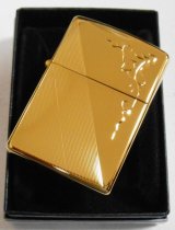 画像: ☆輝く・・K２４ 純金ゴールドプレート！繊細なデザイン ２０１６年 ZIPPO！新品