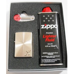 画像: 💛イニシャル・・K　両面スピンデザイン！GIFT BOX付！銀加工 ZIPPO！新品