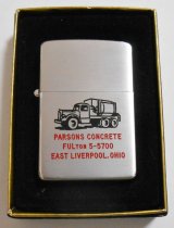 画像: ☆１９５５年 VINTAGE ＃２００ 企業コンクリート・ミキサー車 ZIPPO！未使用品