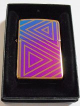 画像: ☆和柄風！両面デザイン Titanium Coarting ２００３年 ブロンズ ZIPPO！新品C