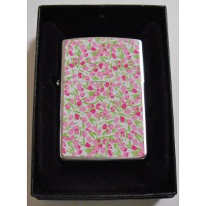 画像: ☆１９９６年６月 お洒落な・・Flower 両面 花柄デザイン ZIPPO！新品