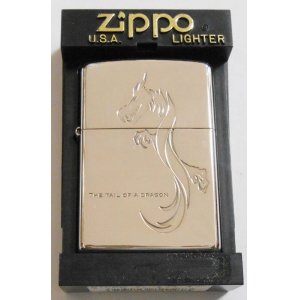 画像: ★ドラゴン（龍） THE TAIL OF A DRAGON ２００１年 銀加工 ZIPPO！新品