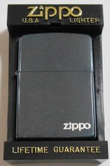 画像: ☆１９９６年１２月 ブルー・ブラッシュ ZIPPOロゴ入り ZIPPO！新品