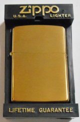 画像: ☆１９９４年７月 輝く・・＃２００G ブラッシュゴールド GOLD PLATED  ZIPPO！新品