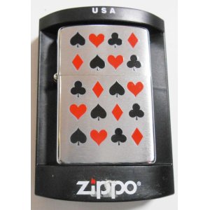 画像: ♠💛☘♦ トランプ・デザイン！２００３年９月 ＃２００ ZIPPO！新品