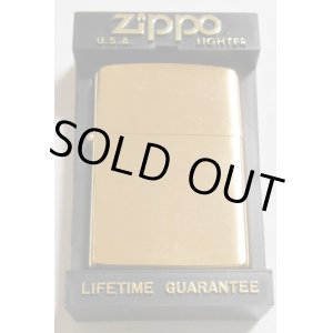 画像: ☆１９９２年８月 輝く・・＃２００G ブラッシュゴールド GOLD PLATED  ZIPPO！新品