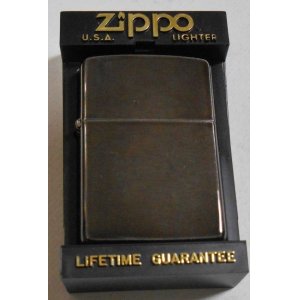 画像: ★１９９５年１月（A)製 廃番カラー 黒系 ★ミッドナイトクローム ZIPPO！新品