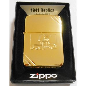 画像: ☆１９４１ ジッポーカー ZippoCar！輝く・・ゴールドプレート  ２０１６年 ＺＩＰＰＯ！新品