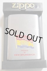 画像: ★カナダ・ジッポー！FLAG OF CANADA　NEW BRUNSWICK ２００１年７月製 ＃２００ ZIPPO！新品