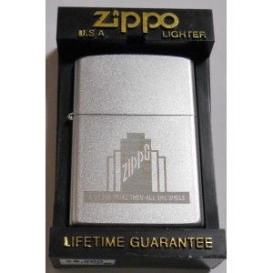 画像: ★１９３０年代ジッポー社社屋オールド柄 WEEKS TRIAL １９９９年９月 ZIPPO！新品