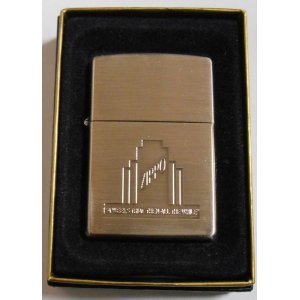 画像: ★１９９８年１月 ジッポーオールドＢＯＸ柄 渋い・・二ッケル古美 ZIPPO！新品