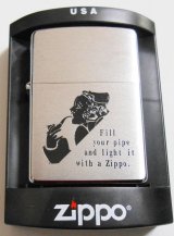 画像: ☆Windy！パイプ用 ジッポー！PIPE GIRL DESIGN ＃２００PL ２００５年 ZIPPO！新品