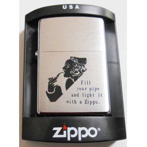 画像: ☆Windy！パイプ用 ジッポー！PIPE GIRL DESIGN ＃２００PL ２００５年 ZIPPO！新品