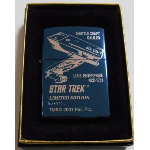 画像: ☆ STAR TREK！スター・トレック ★エンタープライズ ２００１年４月 限定１７番  ZIPPO！未使用品