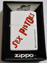 画像: ☆セックス・ピストルズ！SEX PISTOLS ホワイト  ２０１０年 USA ZIPPO！新品