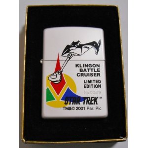 画像: ☆ STAR TREK！スター・トレック ★KILINGON BATTLE ２００１年７月 限定３９番 ZIPPO！未使用品