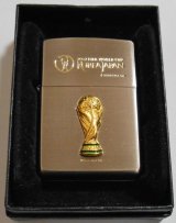 画像: ☆２００２年 FIFA WORLD CUP 日韓大会 トロフィー＆両面デザイン ZIPPO！新品