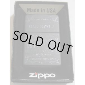 画像: ☆オールドスタイル WHISKEY！２０１８年USAモデル ブラック ZIPPO！新品