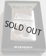 画像: ♠スペードA！トランプデザイン ２０１８年 ＃２００ ブラッシュ USA ZIPPO！新品