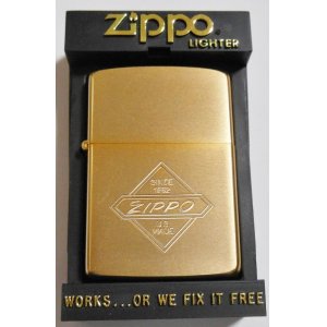 画像: ☆１９８７年４月 VINTAGE オールドデザイン ゴールドサテン ＺＩＰＰＯ！新品C