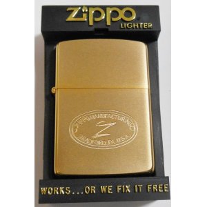 画像: ☆１９８７年４月 VINTAGE オールドデザイン ゴールドサテン ＺＩＰＰＯ！新品B