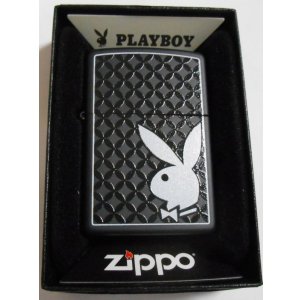 画像: ☆PLAYBOY！ZIPPO社２０１８年モデル プレイボーイ ブラック ZIPPO！新品