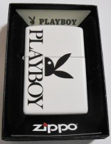 画像: ☆PLAYBOY！ZIPPO社２０１８年モデル プレイボーイ ホワイト ZIPPO！新品