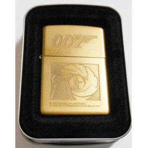 画像: ☆００７！人気の・・映画 ００７ １９９６年１０月 真鍮ソリッドブラス USA ZIPPO！未使用品