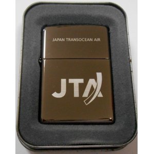 画像: ☆JTA！日本トランスオーシャン航空（JAL沖縄系）限定２００個 ブラックアイス ２００３年 ZIPPO！新品