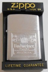 画像: ☆バドワイザー！１９９２年１月 Budweiser Beer ラベル柄 ＃２００ ZIPPO！新品