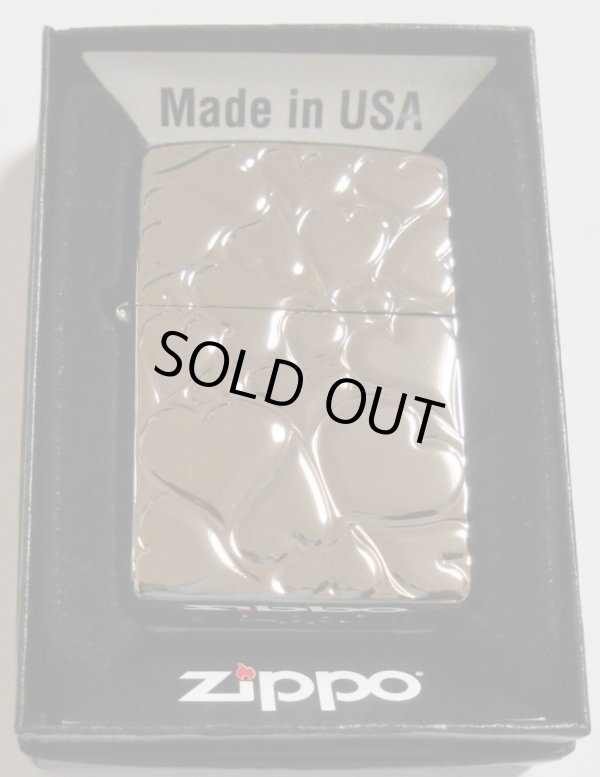 画像1: ♡FILL LOVE ネオブラック！ハートが・・いっぱい NEO BLACK ZIPPO！新品
