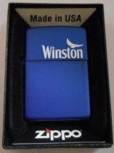 画像: ☆ JT ウィンストン Winston  キャンペーン当選 ブルー艶消し  ZIPPO！新品