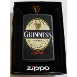 画像: ☆GUINNESS！伝統のギネスビール ２０１９年 ブラック ＺＩＰＰＯ！新品