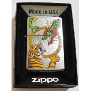 画像: ☆龍・虎！迫力の・・タイガー＆ドラゴン ２０１９年 ジッポー社 ZIPPO！新品