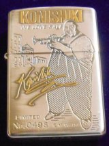 画像: ☆KONISHIKI 小錦八十吉（元大相撲力士）１９９８年１０月 限定ZIPPO！新品