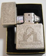 画像: ☆ジッポーオールドＢＯＸ柄 １９９８年１月製 渋い・・アンティ－クシルバー  ZIPPO！新品