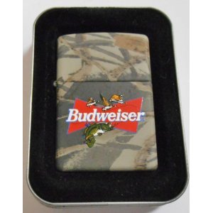 画像: ☆バドワイザー！Budweiser Beer  REALTREE ブラックバス ２０００年 ZIPPO！新品