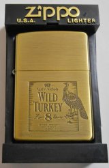 画像: ★ワイルド・ターキー！WILD TURKEY ２０００年４月製 キャンぺーン 真鍮古美 ZIPPO！未使用品