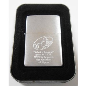 画像: ☆ウィンディ！１９３７年誕生 Windy What a Beauty １９９９年１月 ＃２００ ZIPPO！未使用品