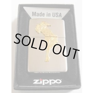 画像: ☆WINDY！ウィンディ 全身ゴールドメタル パラジウム加工 ２００１年１月  ZIPPO！未使用品