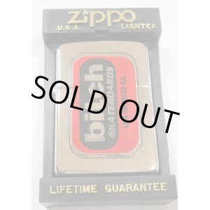画像: ☆昔懐かしい・・bitch スケートボードブランド ビッチ １９９６年６月 銀加工 ZIPPO！未使用品B