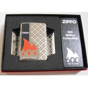 画像: ☆ZIPPO ６００ MILLION！総生産数６億個達成記念 世界限定 ２０２０年 ZIPPO！新品