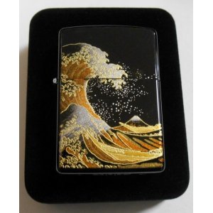 画像: ☆豪華 波富士！伝統工芸 本金蒔絵 漆塗り ２０２０年発売 ＺＩＰＰＯ！新品未使用品