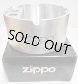 画像: ☆ZIPPO アルミ製 卓上丸型灰皿！２００７年製 Ashtray 箱入り 新品。
