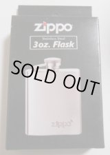 画像: ☆お洒落な・・Zippo Flask！フラスコ Stainless Steel製３オンス用 新品