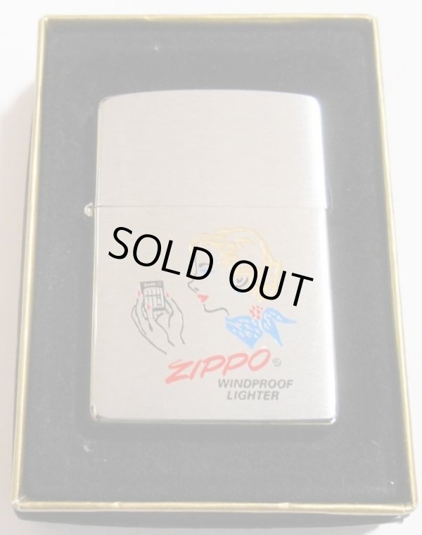 画像1: ☆復刻オールドデザイン！美女とジッポー １９９６年８月製 ＃２００ USA ZIPPO！新品