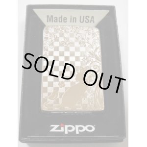 画像: 😹ネコと小鳥！輝く・・ METAL PLATE 繊細な彫刻 ２０２０年 ZIPPO！新品