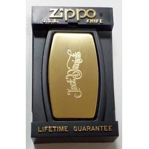 画像: ☆１９９０年代 Zippo/Jack Daniel’s ジャック・ダニエル マネークリップ（ナイフ・ヤスリ付）未使用品！